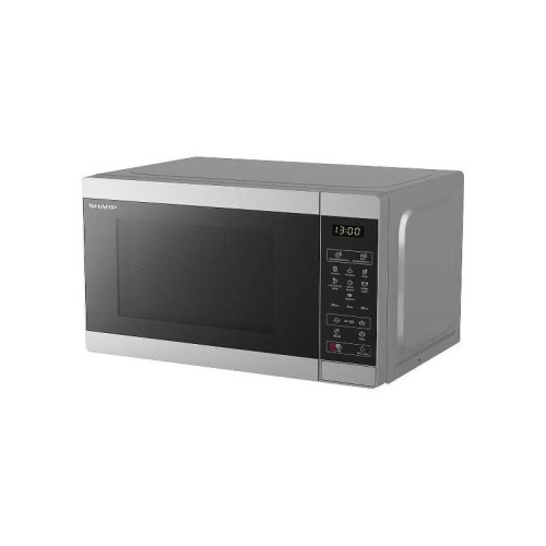 Микроволновая печь Sharp/ 20 л, 800 Вт, гриль, эмаль,серебристый, 440x258x324мм Микроволновая печь Sharp/ 20 л, 800 Вт, гриль, эмаль,серебристый, 440x258x324мм