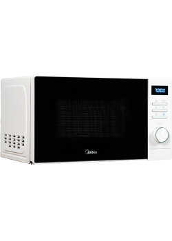 Микроволновая печь MIDEA/ 20 л, 700 Вт, электронное управление, черный\белый