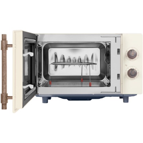 Встраиваемая микроволновая печь/ Микроволновая печь MAUNFELD JFSMO.20.5.ERIB, максимальная мощность 1080 Вт, полезный объем  20 л, кварцевый гриль, 8 режимов, без поворотного стола, таймер, цвет слоновая кость