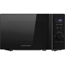 Микроволновая печь KUPPERSBERG/ Микроволновая печь KUPPERSBERG, отдельностоящая, объем 20 л, поворотный стол, мощность 800 Вт, кнопочное управление/поворотный переключатель, 5 уровней мощности, 8 автоматических программ, цвет черный