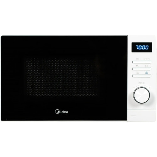 Микроволновая печь MIDEA/ 20 л, 700 Вт, электронное управление, черный\белый