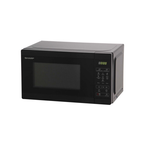 Микроволновая печь Sharp/ 20 л, 800 Вт, гриль, эмаль,черный, 440x258x324мм Микроволновая печь Sharp/ 20 л, 800 Вт, гриль, эмаль,черный, 440x258x324мм