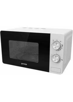 Микроволновая печь GORENJE 20L SOLO BL/W MO20E2W 733235