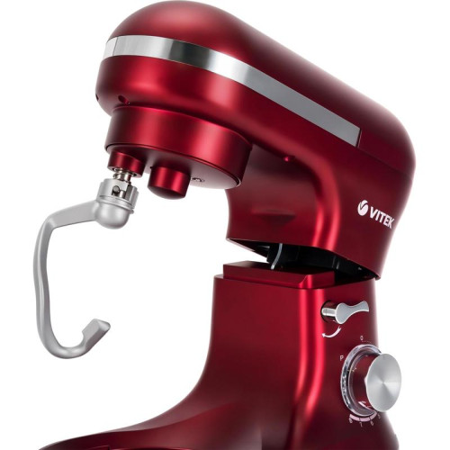 Миксер планетарный Vitek VT-PM0111 1500Вт вишневый