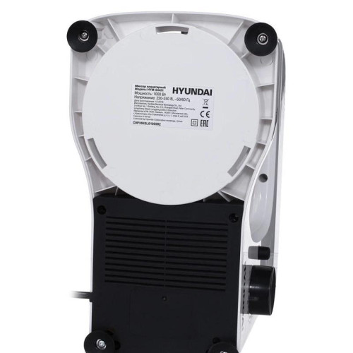 Миксер планетарный Hyundai HYM-S4451 1000Вт белый/черный