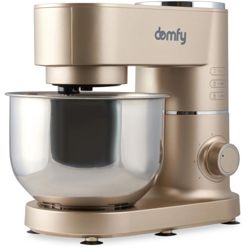 Миксер планетарный Domfy DSC-KM301 1200Вт золотистый
