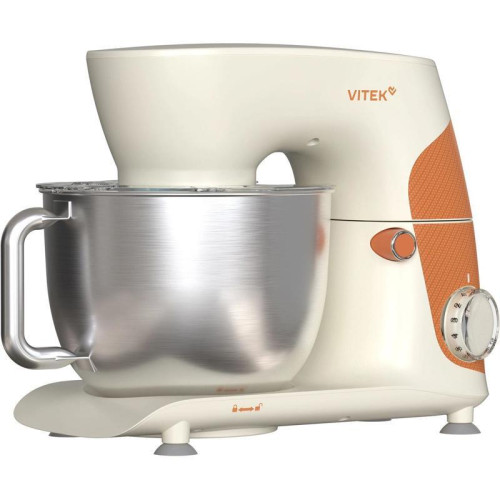 Миксер планетарный Vitek VT-PM0331 1800Вт кремовый/оранжевый Миксер планетарный Vitek VT-PM0331 1800Вт кремовый/оранжевый