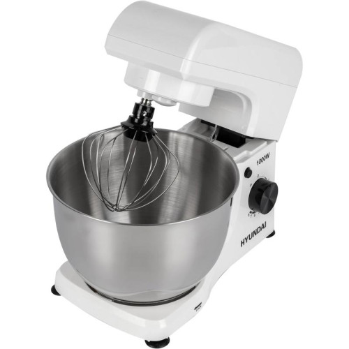 Миксер планетарный Hyundai HYM-S4451 1000Вт белый/черный