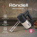 Миксер ручной Rondell RDE-1354 800Вт черный/серебристый Миксер ручной Rondell RDE-1354 800Вт черный/серебристый