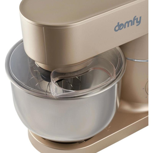 Миксер планетарный Domfy DSC-KM301 1200Вт золотистый