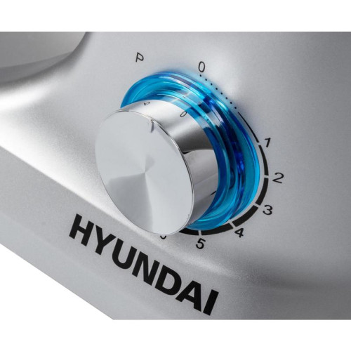 Миксер планетарный Hyundai HYM-S6551 1300Вт серебристый