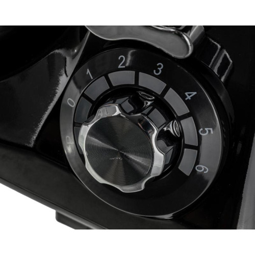 Миксер планетарный Kitfort КТ-1337-2 600Вт черный/серебристый