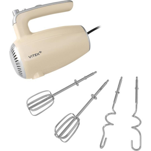 Миксер ручной Vitek VT-HM3001 800Вт кремовый