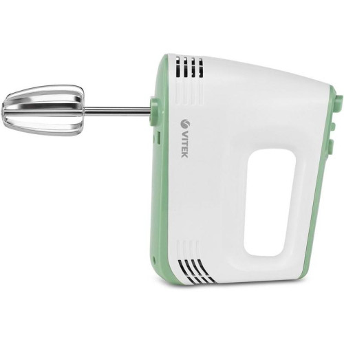 Миксер ручной Vitek VT-1405 400Вт белый/салатовый