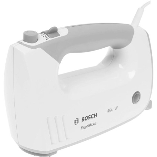 Миксер ручной Bosch MFQ36460S 450Вт белый/серый