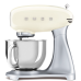 Планетарный миксер, материал корпуса: литой алюминий, материал шестеренок: закаленная сталь, материал чаши: полированная нержавеющая сталь, кремовый