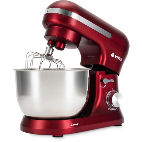 Миксер планетарный Vitek VT-PM0111 1500Вт вишневый