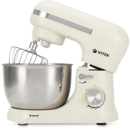 Миксер планетарный Vitek VT-PM0110 1500Вт кремовый