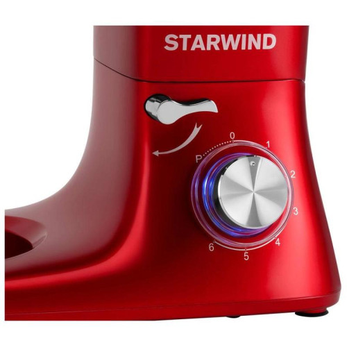 Миксер планетарный Starwind SPM7165 1900Вт красный