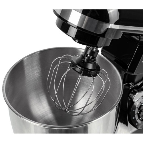Миксер планетарный Kitfort КТ-1337-2 600Вт черный/серебристый
