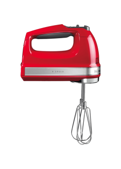 Ручной Миксер KitchenAid, 9 скоростей, красный