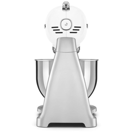 Планетарный миксер SMEG, стиль 50-х г.г., мощность 800 Вт, объем чаши 4.8 л, 10 скоростей, цвет белый Планетарный миксер SMEG, стиль 50-х г.г., мощность 800 Вт, объем чаши 4.8 л, 10 скоростей, цвет белый