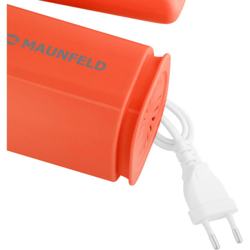 Миксер MAUNFELD/ Миксер MAUNFELD, мощность 300 Вт, 8 скоростей, 4 насадки, защита от перегрева, цвет красный