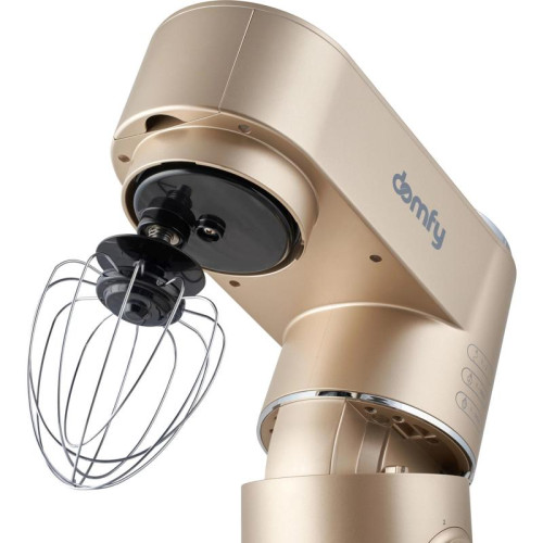 Миксер планетарный Domfy DSC-KM301 1200Вт золотистый