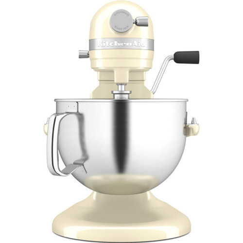 Настольный миксер с выдвижной чашей KitchenAid, 5.6 л, мощность 375 Вт, планетарное вращение, механическое управление, 11 скоростей, венчик/крюк для теста/лопатка для смешивания, цвет бежевый Настольный миксер с выдвижной чашей KitchenAid, 5.6 л, мощность 375 Вт, планетарное вращение, механическое управление, 11 скоростей, венчик/крюк для теста/лопатка для смешивания, цвет бежевый