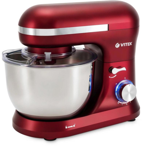 Миксер планетарный Vitek VT-PM0111 1500Вт вишневый