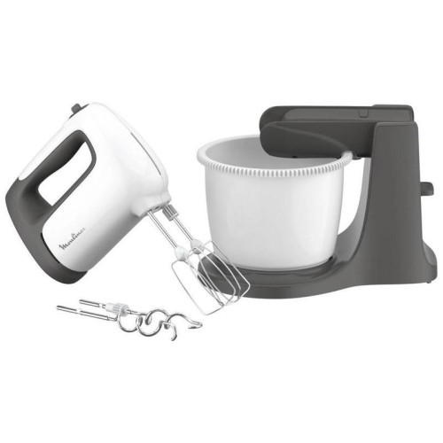 Миксер стационарный Moulinex HM464110 500Вт белый/черный