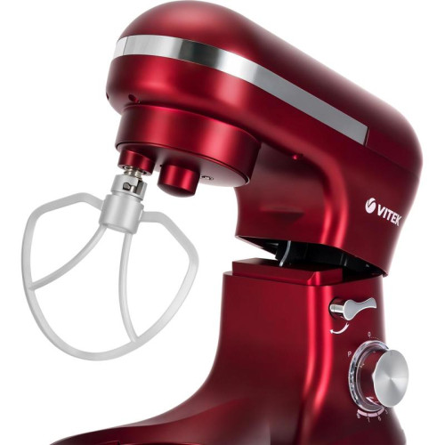 Миксер планетарный Vitek VT-PM0111 1500Вт вишневый