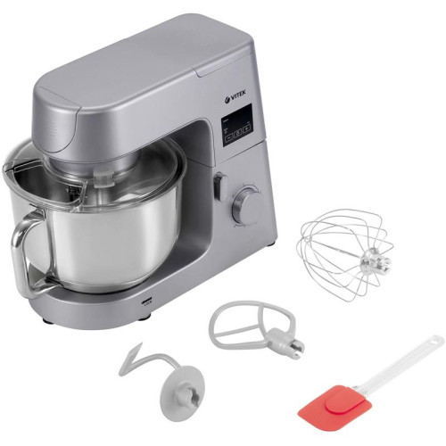 Миксер планетарный Vitek VT-PM0550 2000Вт серебристый