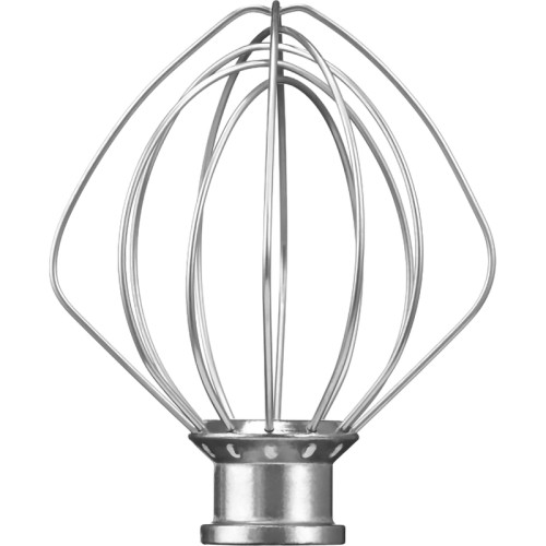 Настольный миксер KitchenAid, планетарное смешивание, 10 скоростей, объем чаши 4.3 л, откидной блок, цвет серебристый