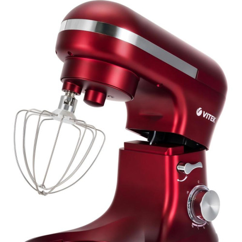 Миксер планетарный Vitek VT-PM0111 1500Вт вишневый