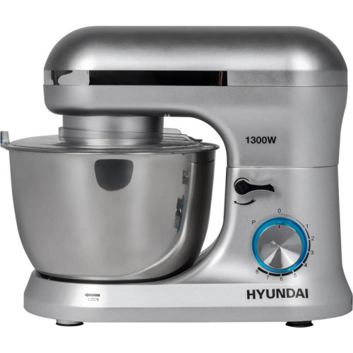 Миксер планетарный Hyundai HYM-S6551 1300Вт серебристый