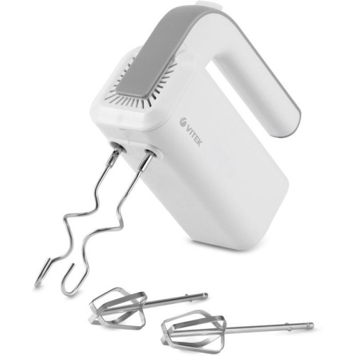 Миксер ручной Vitek VT-1420 400Вт белый/серебристый