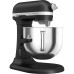 Настольный миксер KitchenAid Artisan с выдвижной чашей 6.6 л, цвет черный