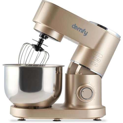 Миксер планетарный Domfy DSC-KM301 1200Вт золотистый