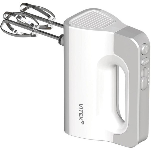 Миксер ручной Vitek VT-HM5001 800Вт белый/серебристый