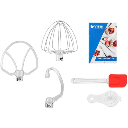 Миксер планетарный Vitek VT-PM0111 1500Вт вишневый