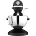 Миксер KitchenAid, настольный, выдвижная чаша, 5.2 л, цвет черный матовый