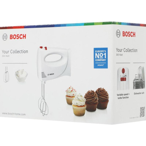 Миксер ручной MFQP1000 WHITE BOSCH Миксер ручной MFQP1000 WHITE BOSCH