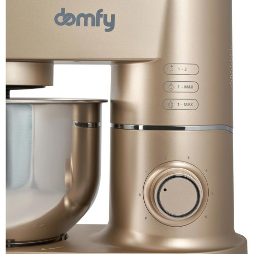 Миксер планетарный Domfy DSC-KM301 1200Вт золотистый