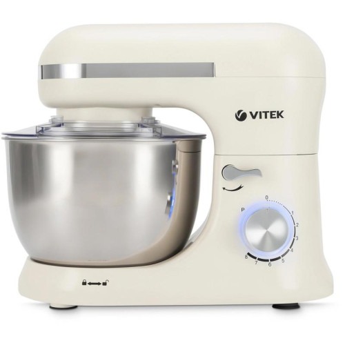 Миксер планетарный Vitek VT-PM0110 1500Вт кремовый