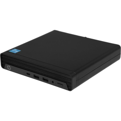 Неттоп HP ProDesk 400 G9 Mini i3 13100T (2.5) 8Gb SSD256Gb UHDG 730 Free DOS GbitEth WiFi BT 90W kb мышь клавиатура черный (935X8EA)