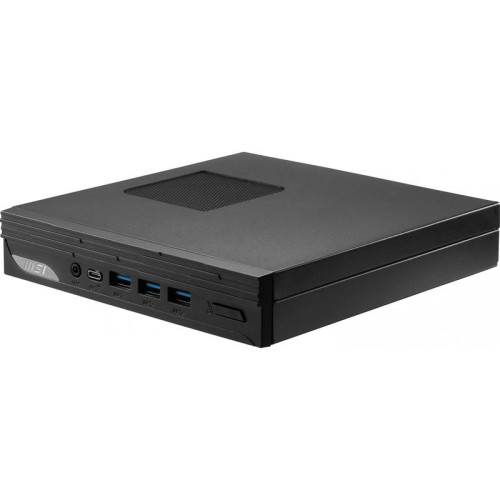 Неттоп MSI Pro DP10 12M-203RU i5 1235U (1.3) 16Gb SSD512Gb Iris Xe Windows 11 Professional 2.5xGbitEth WiFi BT 120W черный (9S6-B0A621-203)