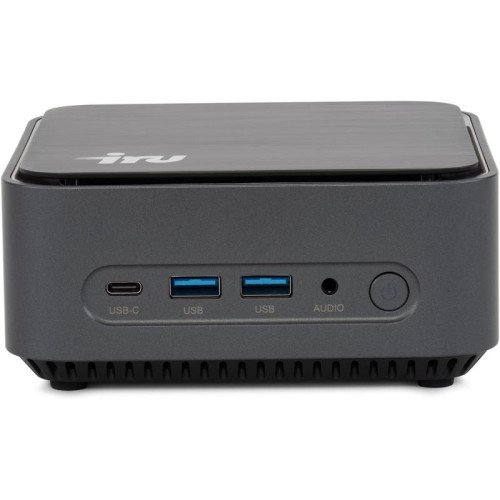 Неттоп IRU 110ALCN N200 (1) 8Gb SSD256Gb UHDG noOS GbitEth WiFi BT черный (2012497)