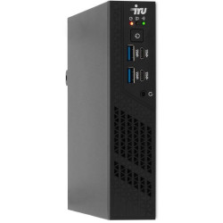 Неттоп IRU 310H6ITF i3 12100T (2.2) 8Gb SSD256Gb UHDG 730 без ОС GbitEth BT черный (1975180)