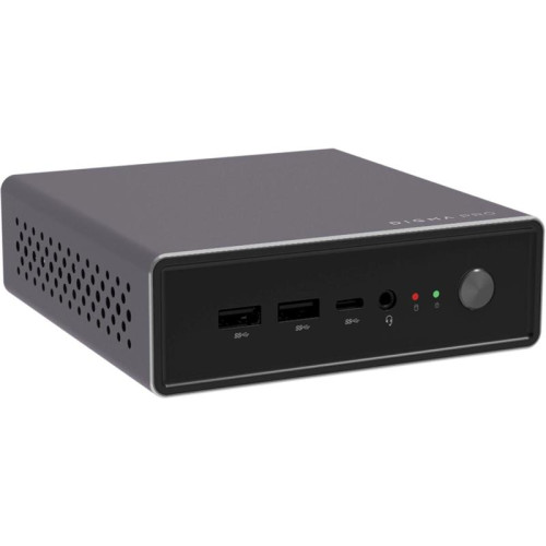 Неттоп Digma Pro Minimax U1 i5 1240P (1.7) 16Gb SSD512Gb UHDG Windows 11 Professional GbitEth WiFi BT 60W темно-серый/черный (DPP5-ADXW02)